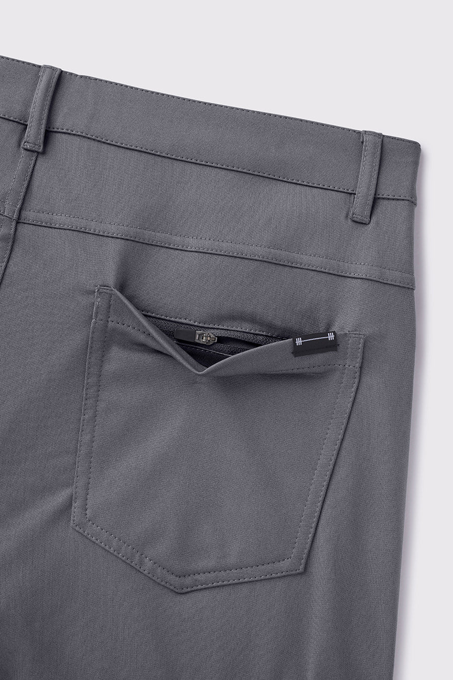 Anything Pant Slim - Slate - photo from back pocket detail #color_slate