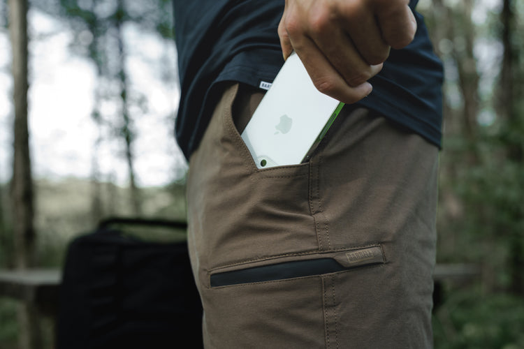 Hidden Mesh Stash Pocket