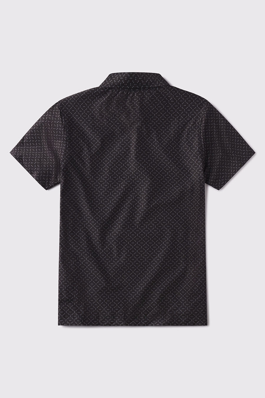 Flex Performance Polo - Black - photo from back flat lay #color_black