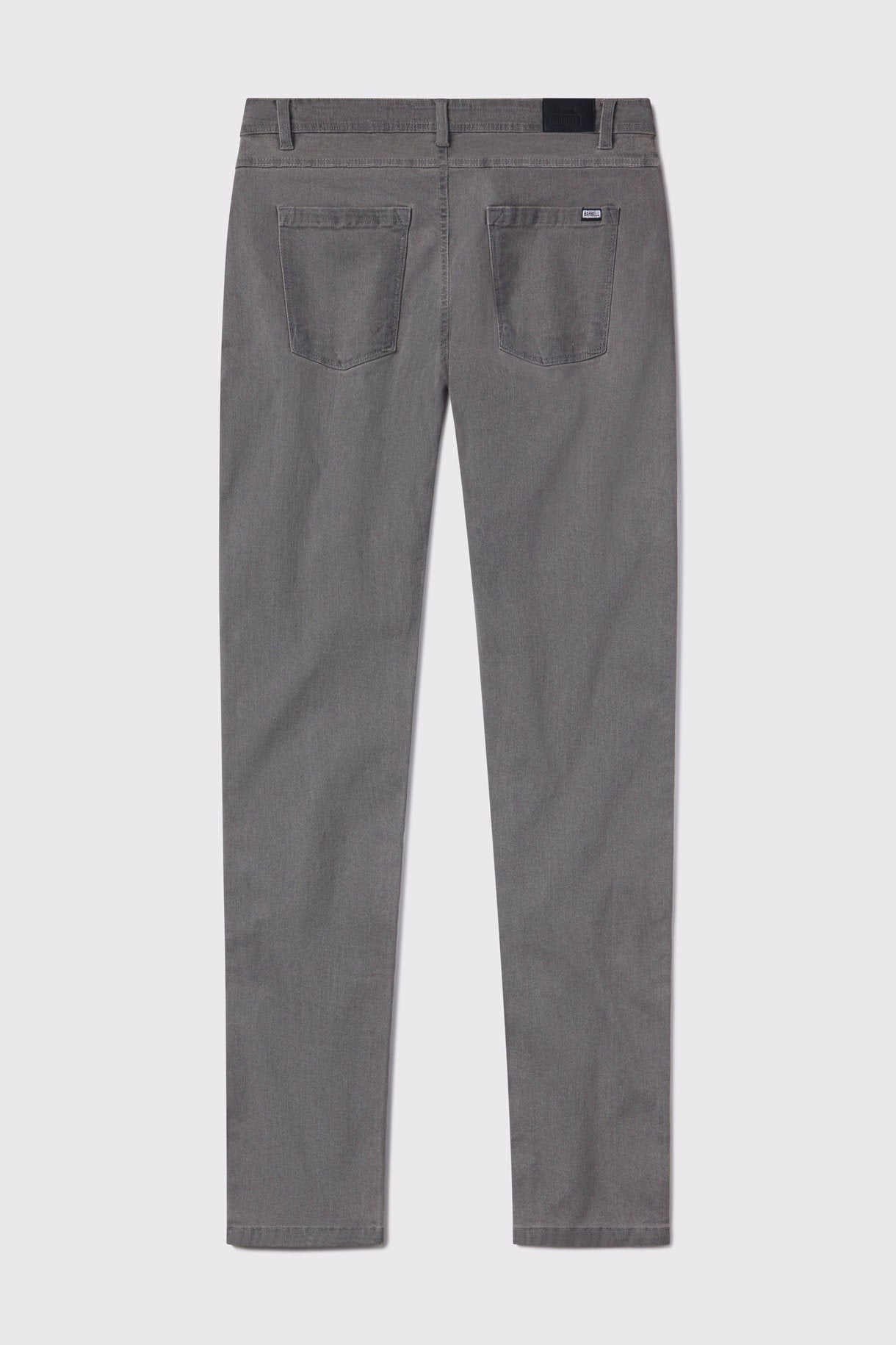 Mens Relaxed Athletic Fit Jeans 2.0 -Cement - photo from back flat lay #color_cement