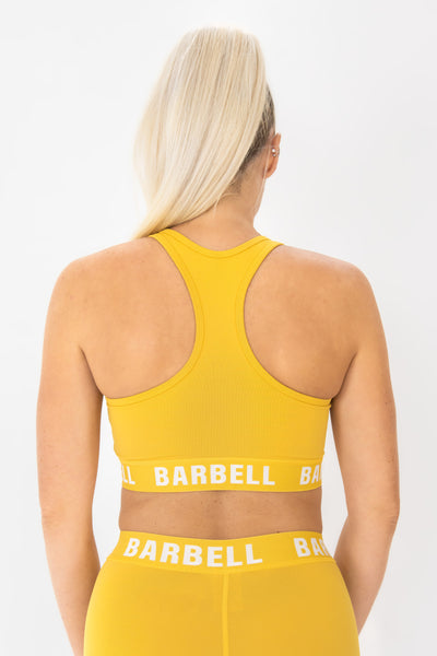 Barbell Barbell Sports Bra-Daffodil - photo from back #color_daffodil