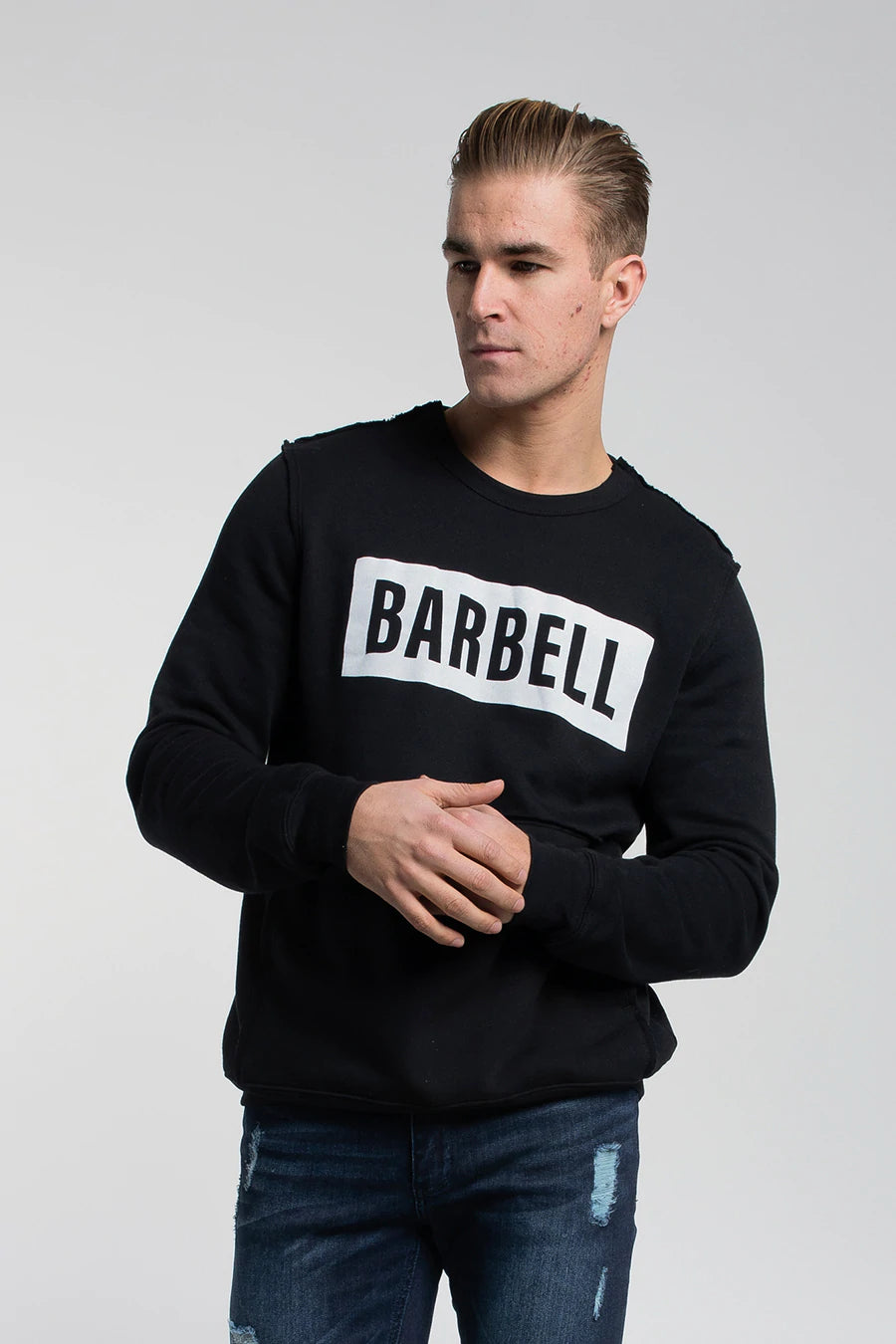 Crucial Pullover - Black - photo from front second angle #color_black