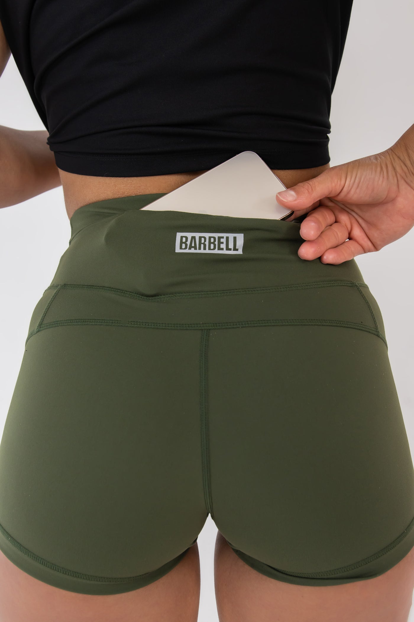 Barbell Stayput Short-Rifle - photo from back detail #color_rifle