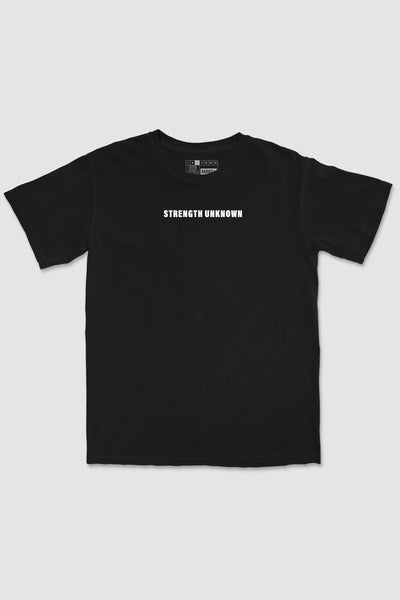 Martins x Barbell Strength Unknown Tee-Black - photo from front #color_black