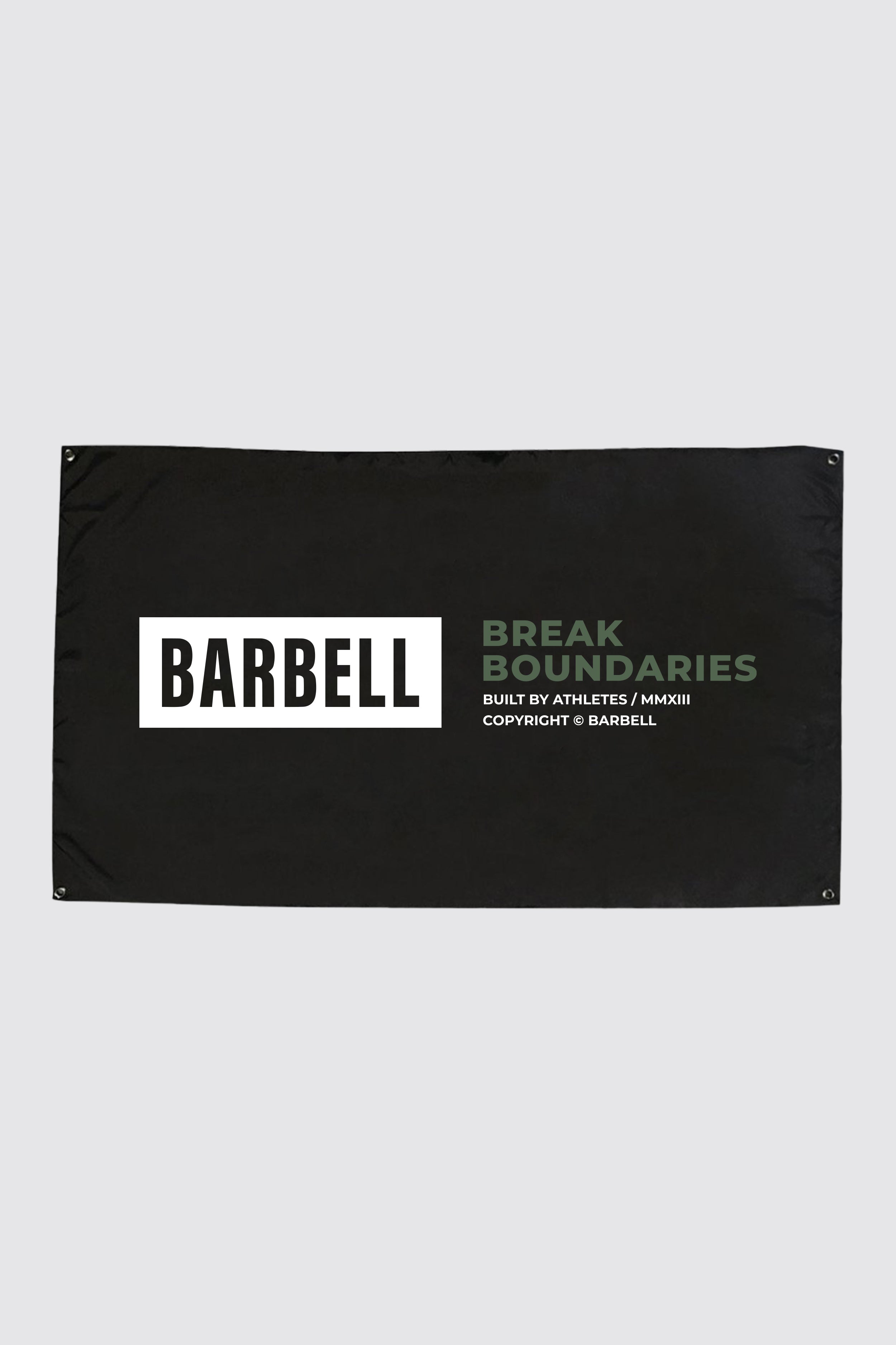 why we made the Barbell Wall Flag