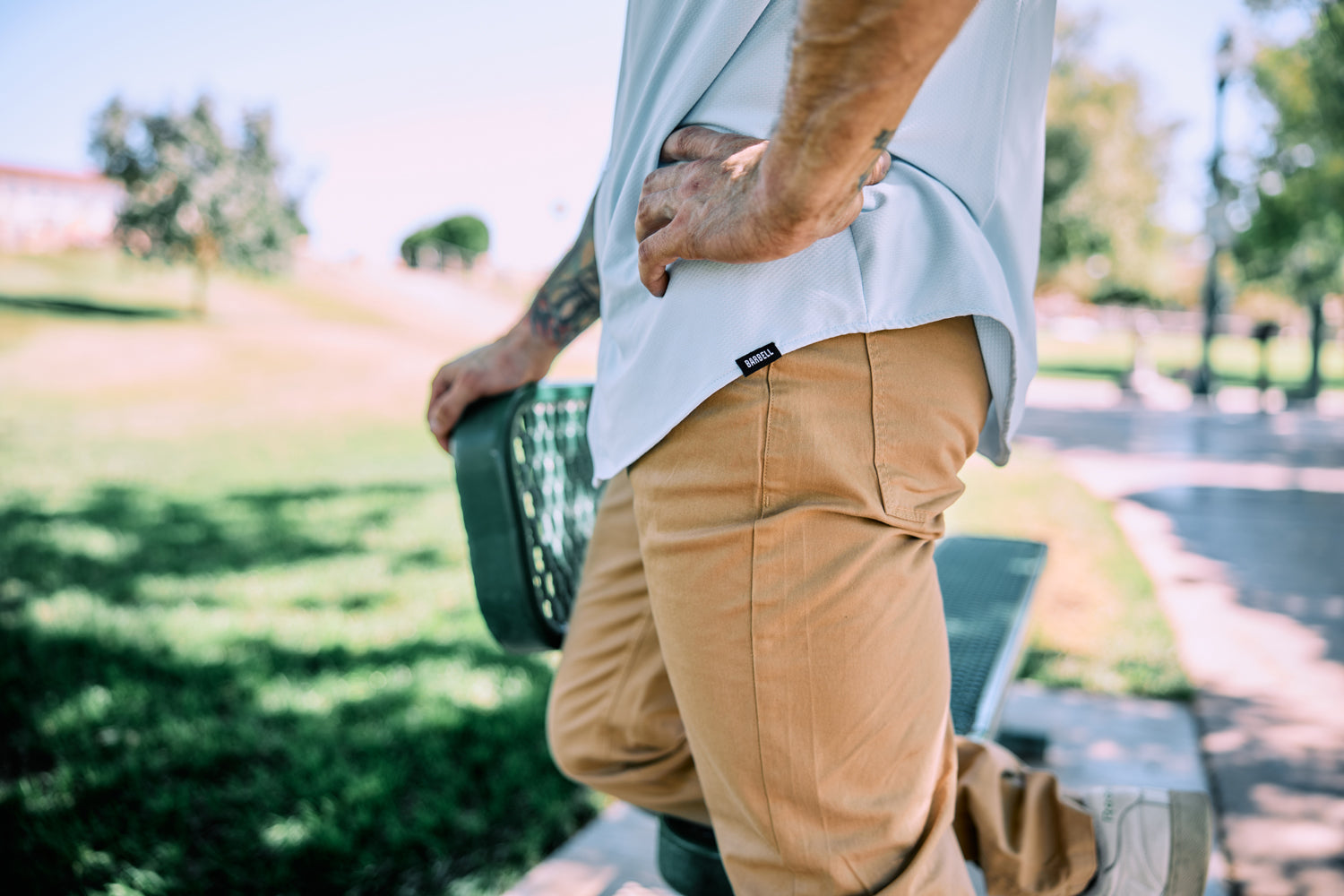 why we made the Athletic Fit Chino Pant 2.0 Slim