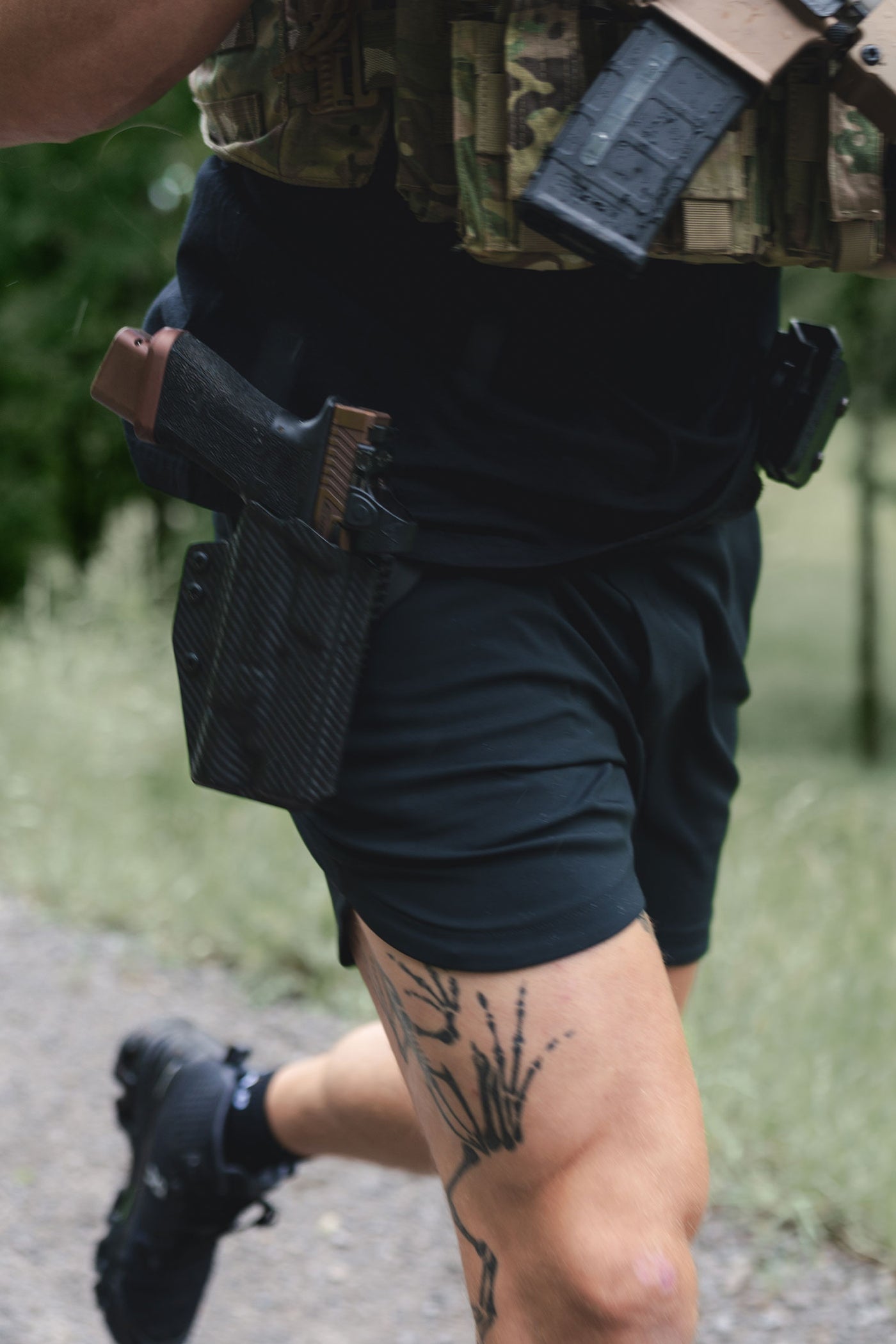 Adapt Short - Black - photo from lifestyle #color_black