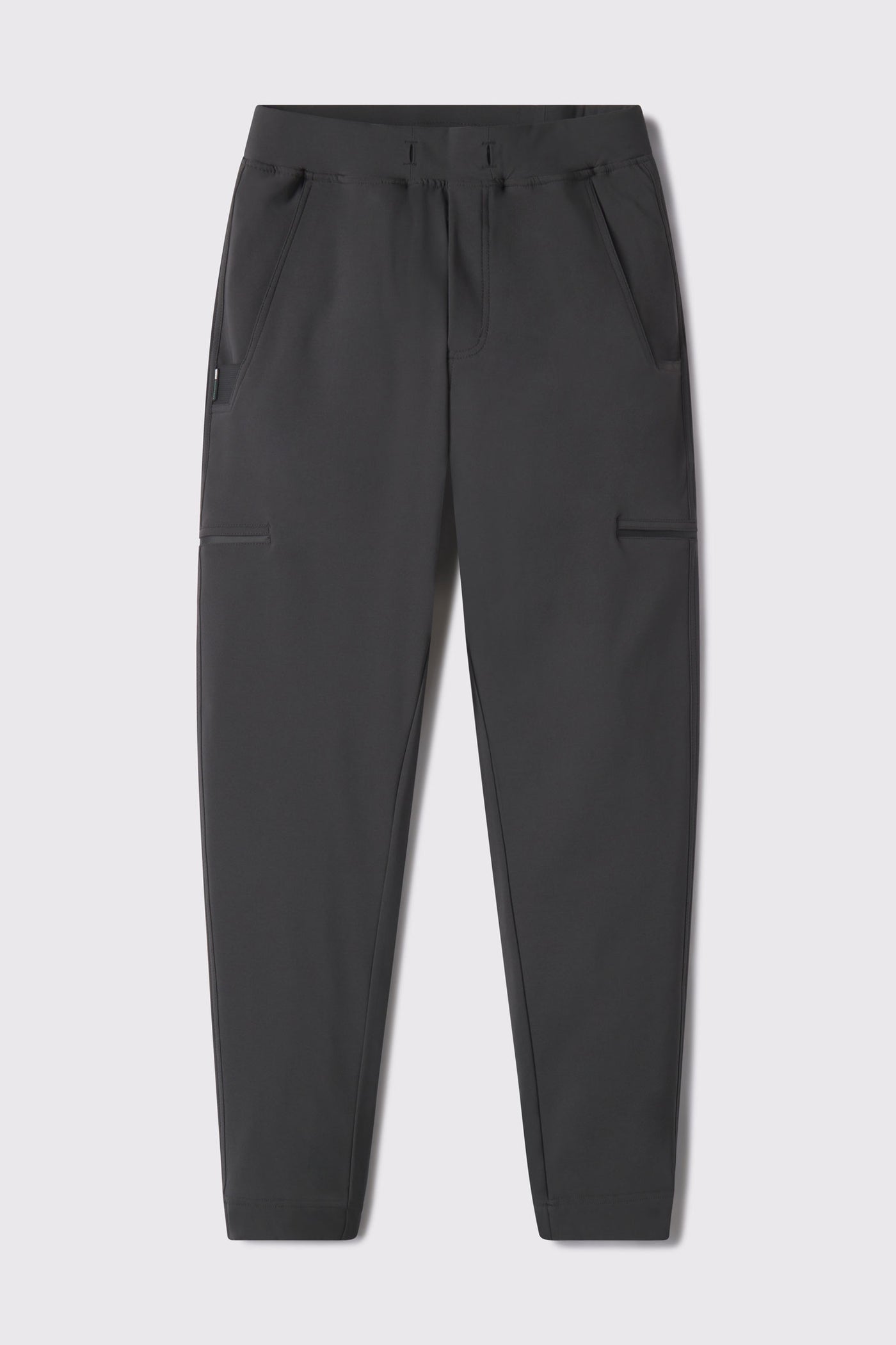 Adapt Jogger - Charcoal - photo from front flat lay #color_charcoal