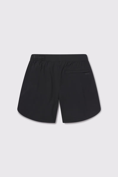 Adapt Short - Black - photo from back flat lay 7 inch #color_black