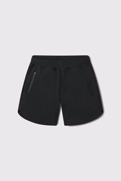 Adapt Short - Black - photo from front flat lay #color_black