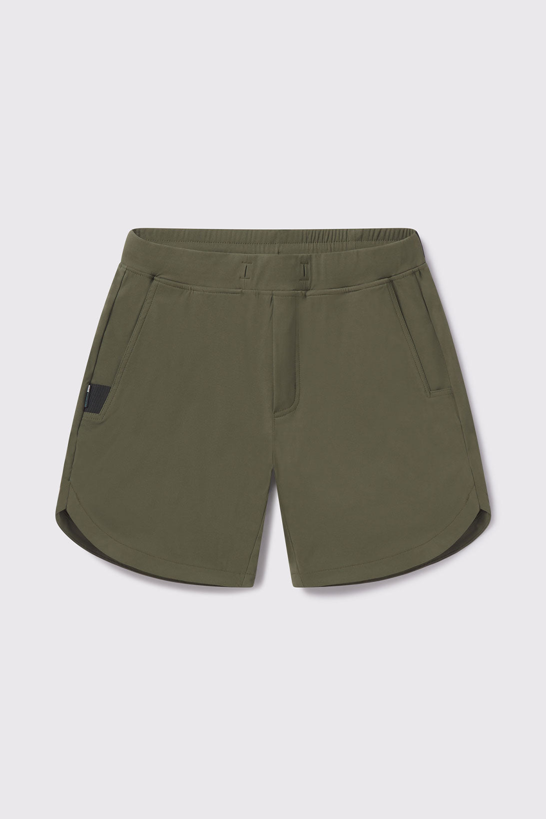 Adapt Short - Sage - photo from front flat lay 7 inch #color_sage