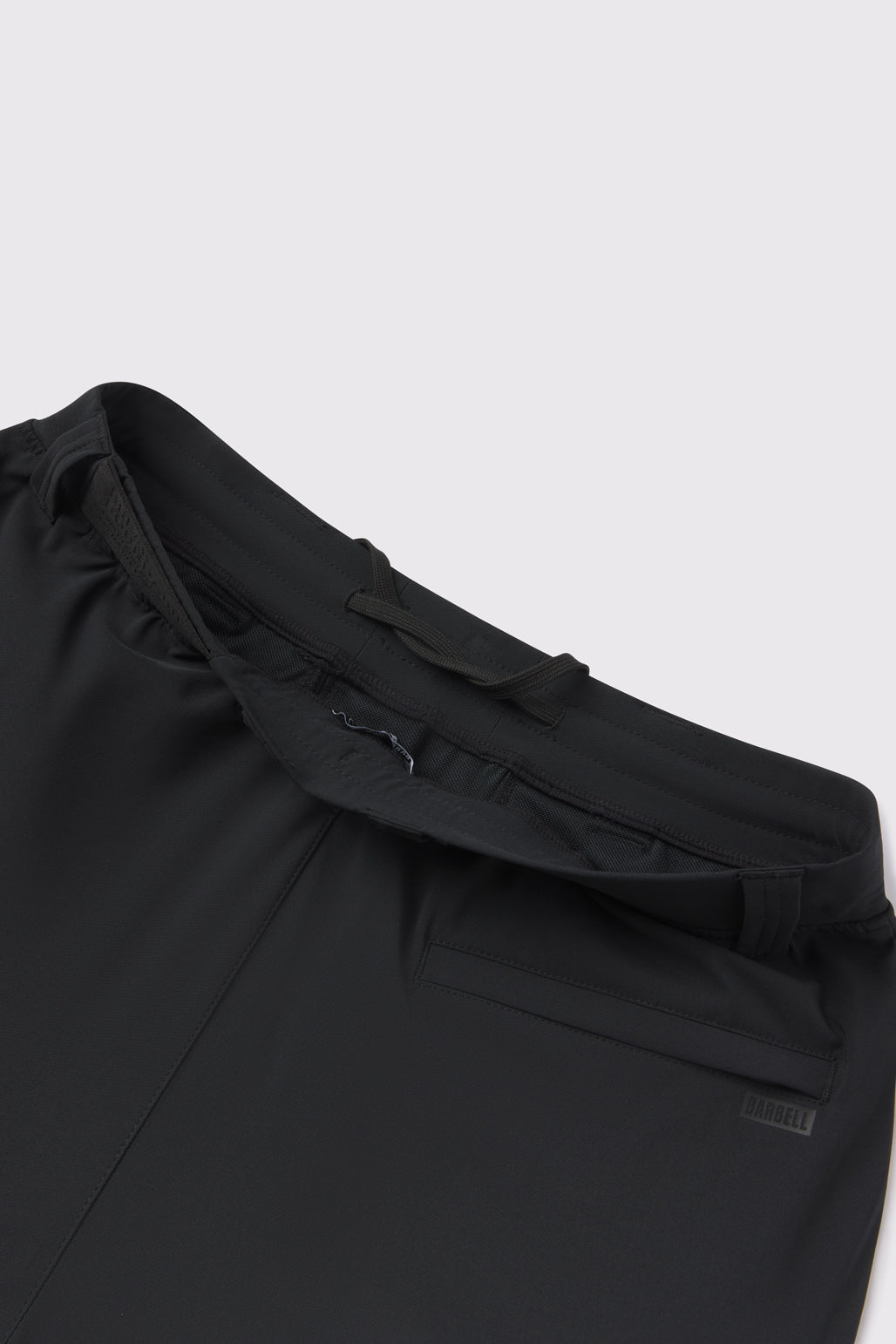 Adapt Short - Black - photo from interior waist #color_black