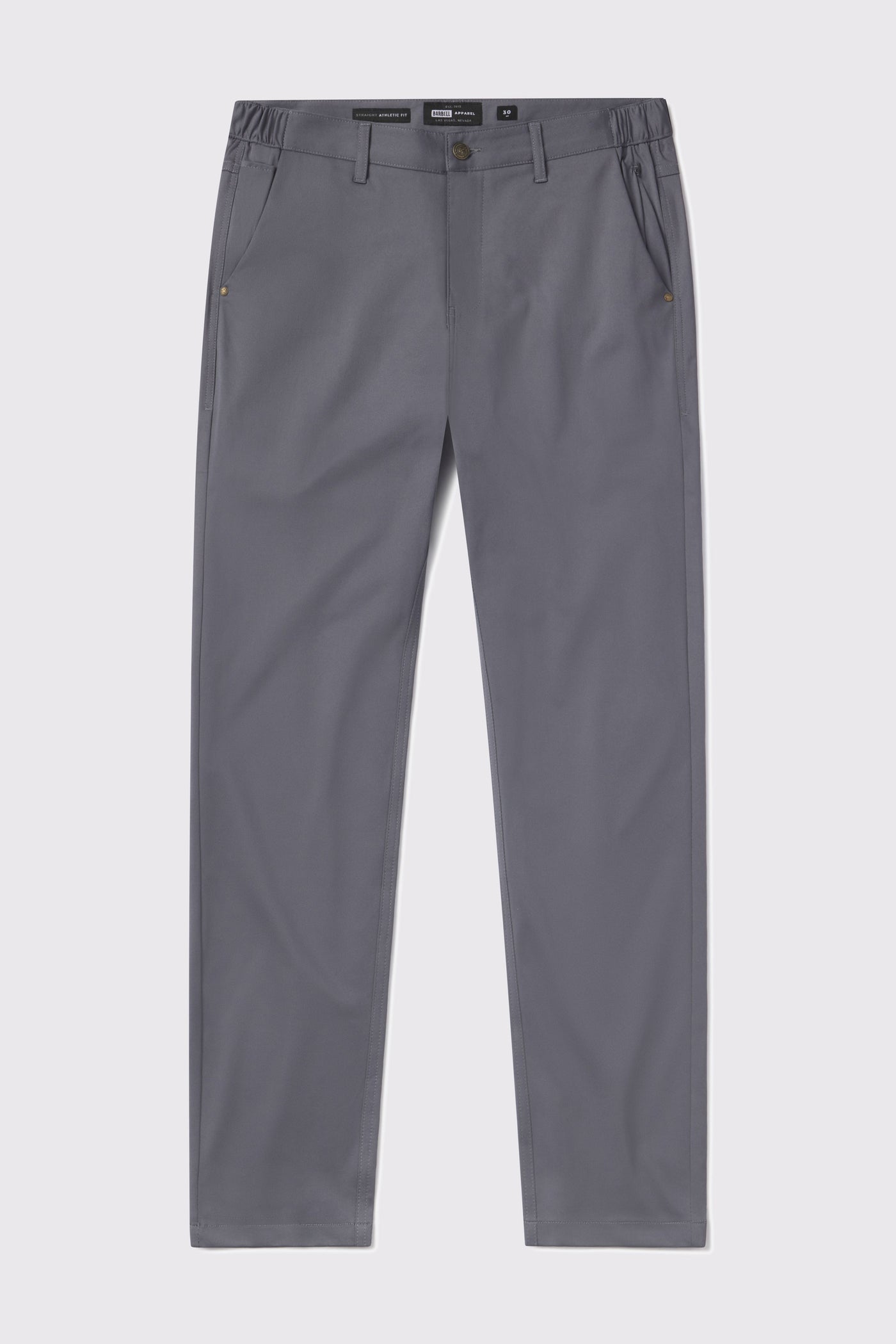 Anything Dress Pant Slim - Slate - photo from front flat lay #color_slate