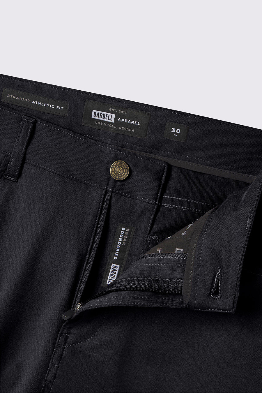 Anything Dress Pant - Black - photo from front button detail #color_black