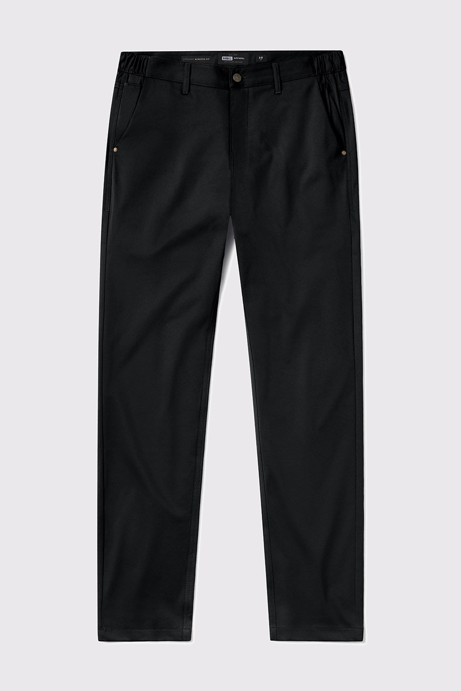 Anything Dress Pant Straight - Black - photo from front flat lay #color_black