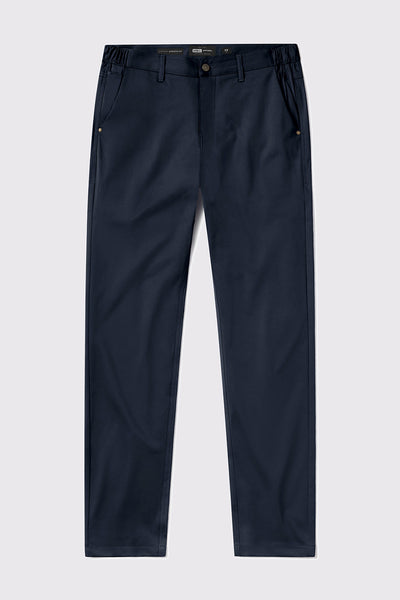 Anything Dress Pant Straight - Navy - photo from front flat lay #color_navy