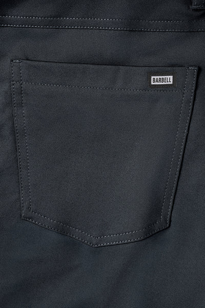 Anything Pant Slim - Charcoal - photo from back pocket detail #color_charcoal