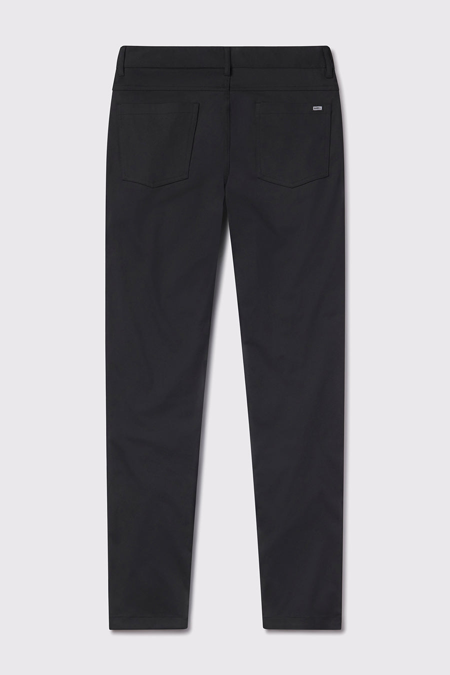 Anything Pant Straight - Black - photo from back flat lay #color_black