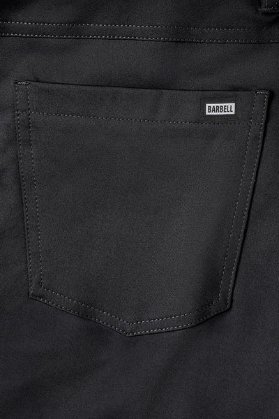 Anything Pant Straight - Black - photo from back pocket detail #color_black