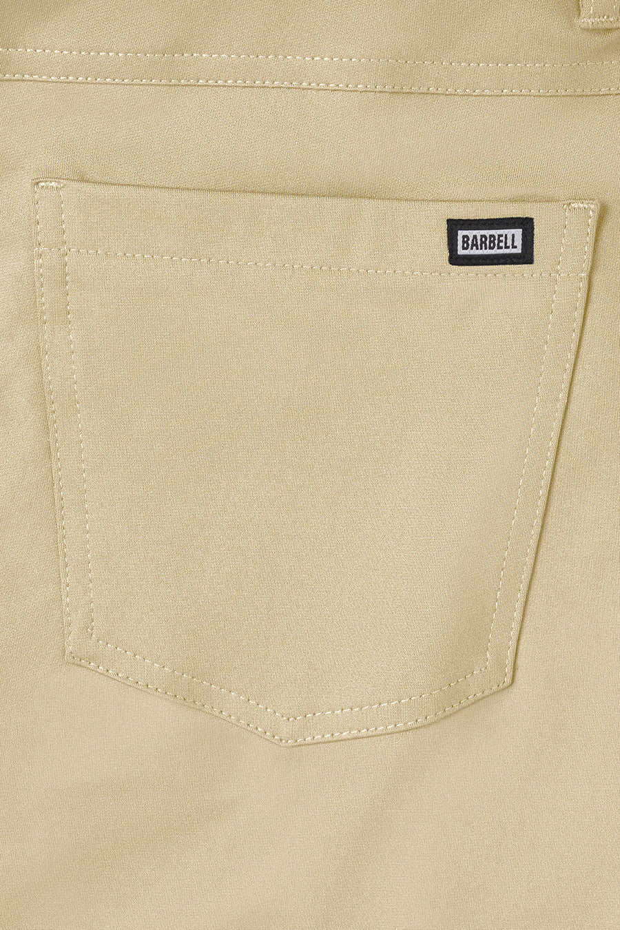 Anything Pant Straight - Khaki - photo from back pocket detail #color_kahki