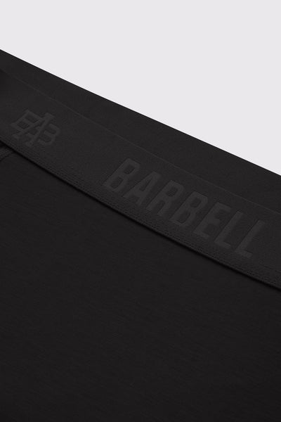 Arid Bamboo Brief - Black - photo from waistband detail #color_black