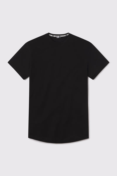 Arid Drop Hem - Black - photo from front flat lay #color_black