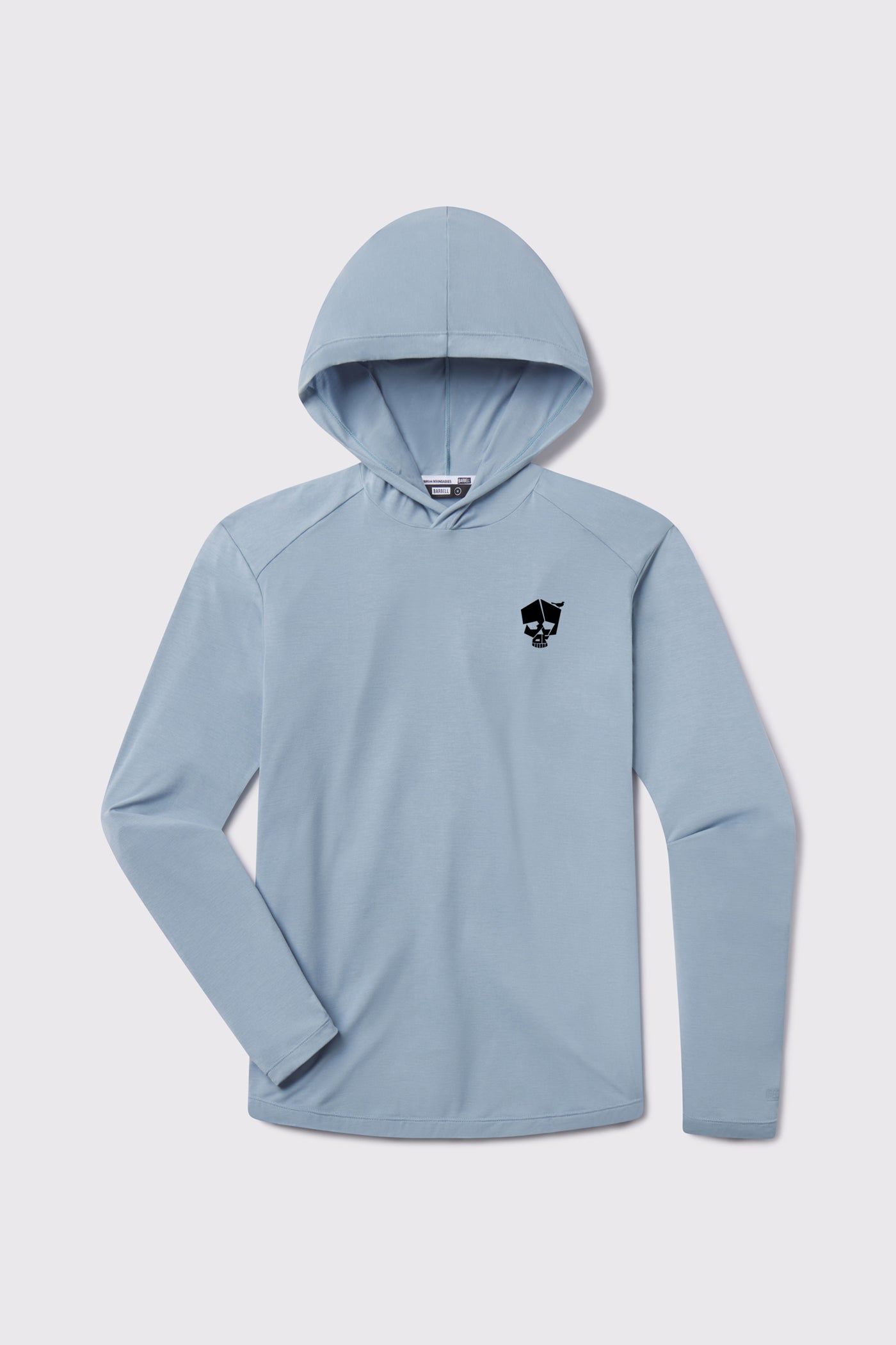 Arid Hoodie - Glacier - photo from front flat lay #color_glacier