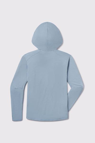 Arid Hoodie - Glacier - photo from back flat lay #color_glacier