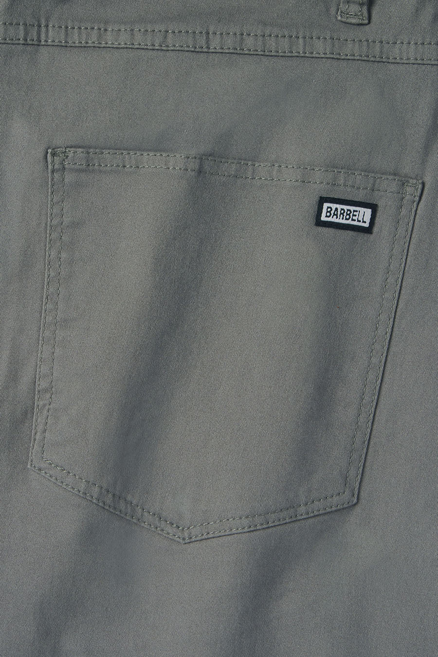 Athletic Fit Chino Pant 2.0 - Ash - photo from back pocket detail #color_ash
