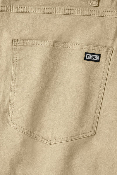 Athletic Fit Chino Pant 2.0 - Khaki - photo from back pocket detail #color_khaki