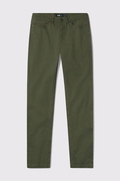 Athletic Fit Chino Pant 2.0 - Drab - photo from front flat lay #color_drab