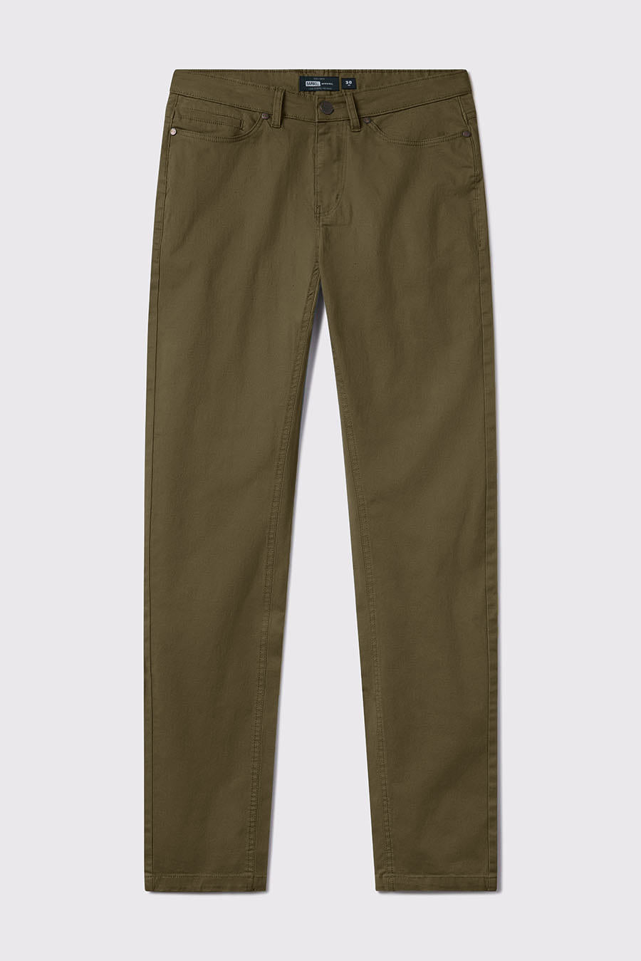 Athletic Fit Chino Pant 2.0 - Drab - photo from front flat lay #color_drab