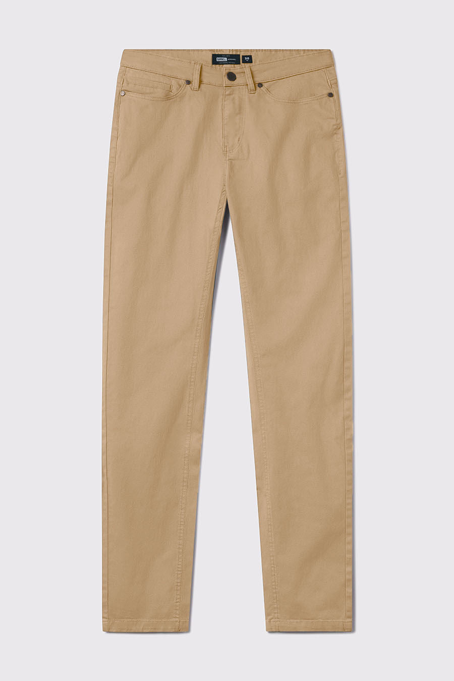 Athletic Fit Chino Pant 2.0 - Khaki - photo from front flat lay #color_khaki