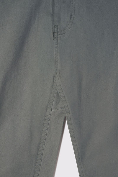 Athletic Fit Chino Pant 2.0 - Ash - photo from gusset detail #color_ash
