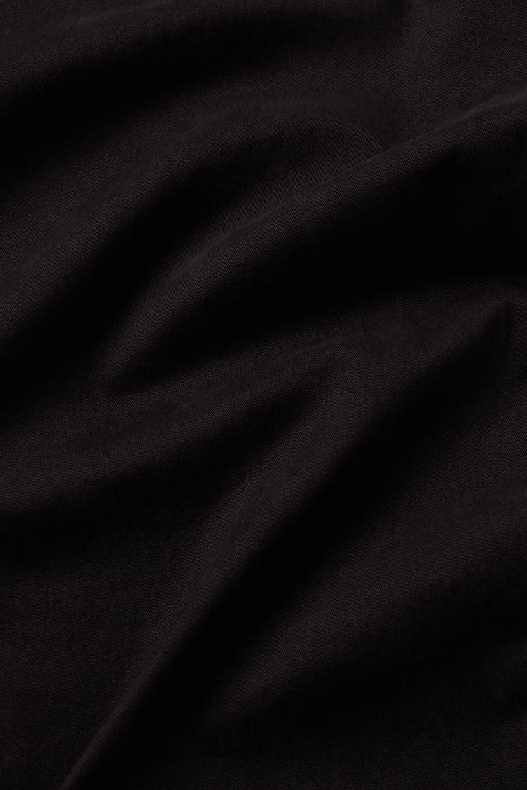 Athletic Fit Chino Pant 2.0 Slim - Black - photo from fabric detail #color_black