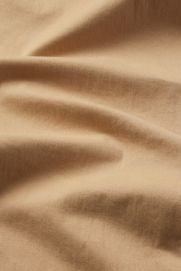 Athletic Fit Chino Pant 2.0 Slim - Khaki - photo from fabric detail #color_khaki