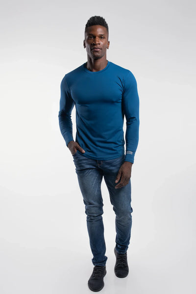 Havok Long Sleeve - Cobalt - photo from front second angle #color_cobalt