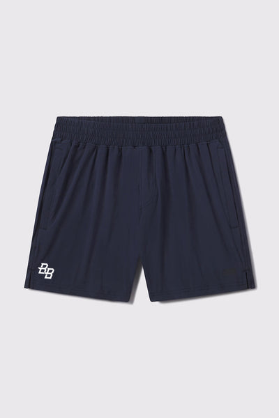 Ranger Short - Navy - photo from back flat lay #color_navy