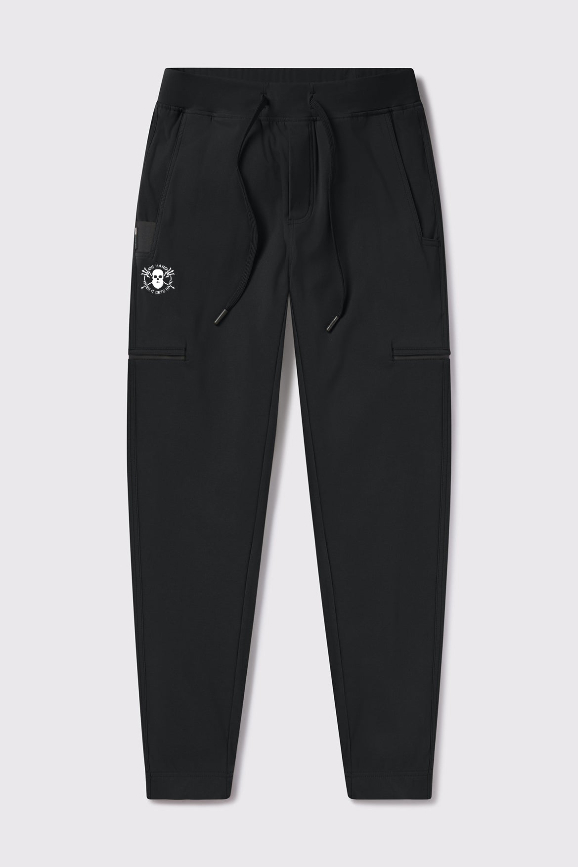 Adapt Jogger - Black - photo from front flat lay #color_black