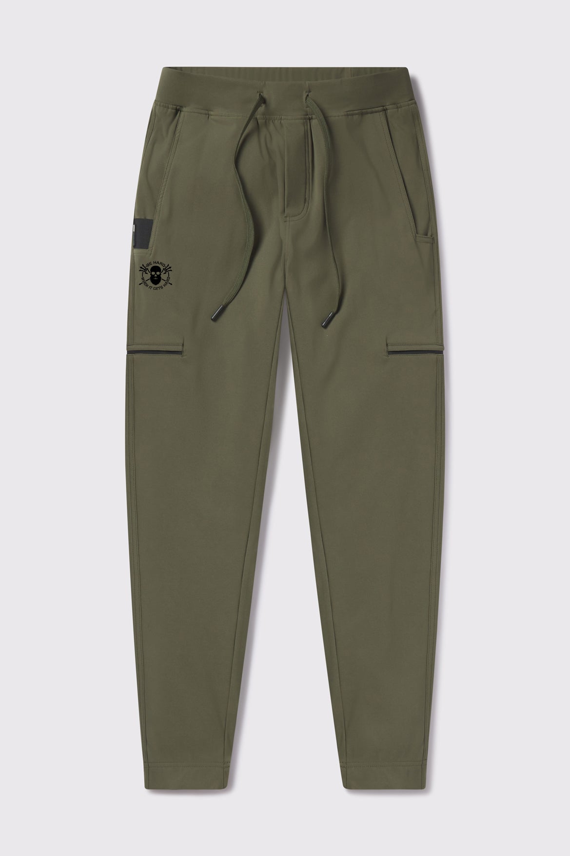 Adapt Jogger - Sage - photo from front flat lay #color_sage