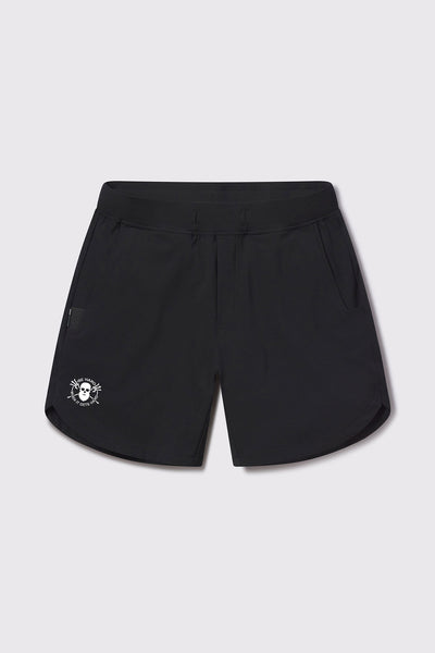 Be Hard Adapt Short - Black - photo from front flat lay 7 inch #color_black