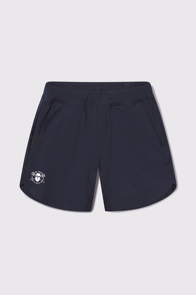 Be Hard Adapt Short - Cadet - photo from front flat lay 7 inch #color_cadet