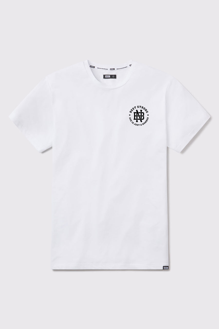 Havok Short Sleeve - White - photo from front flat lay #color_white