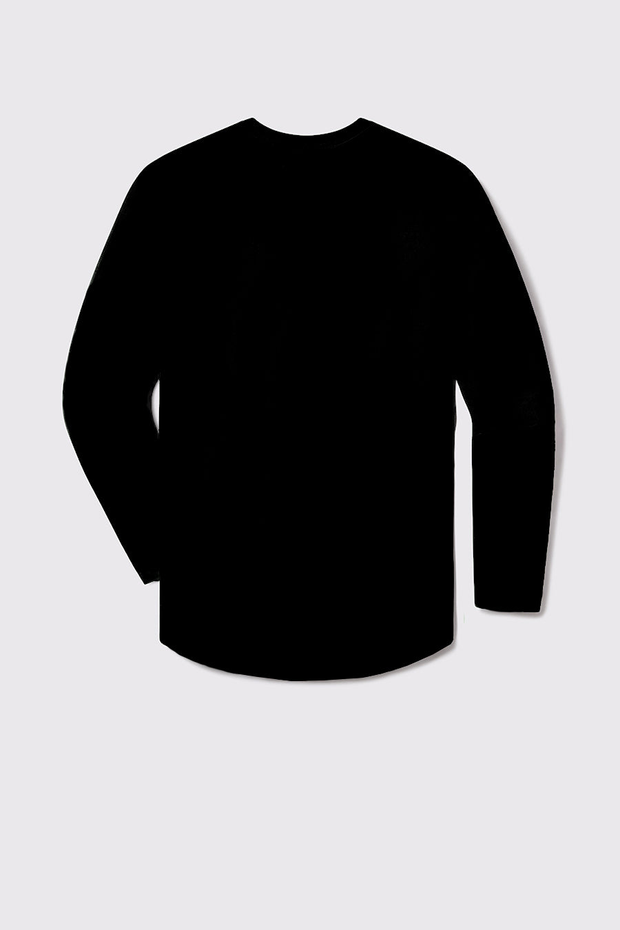 blacked out long sleeve shirt