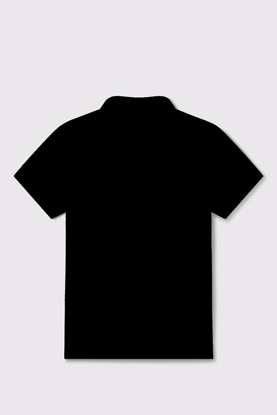 Mens mystery polo blacked out