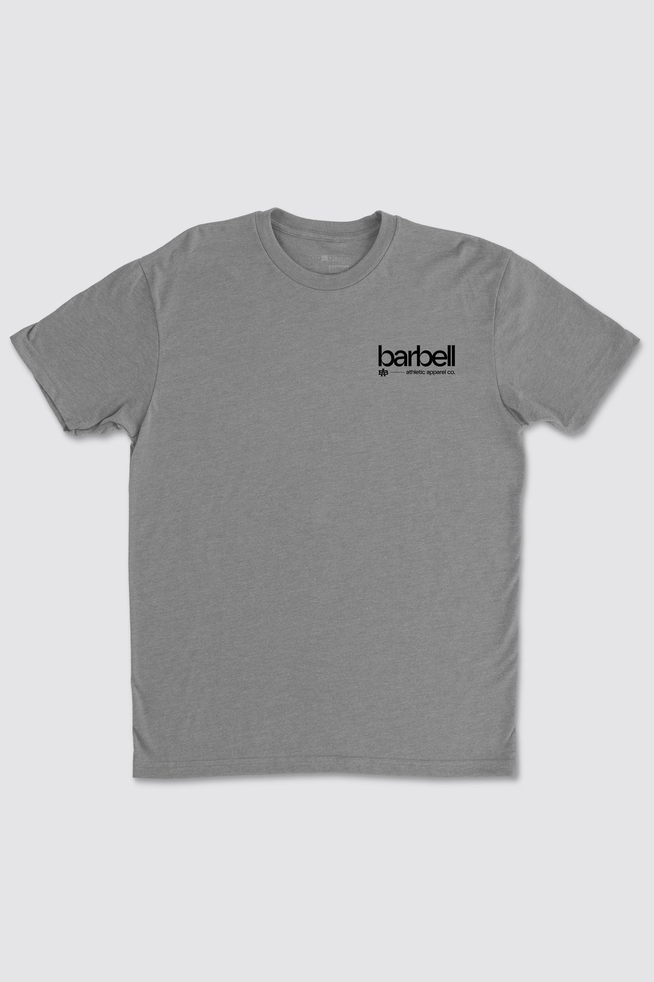 Blueprint Tee- Gray - photo from front flat lay #color_gray