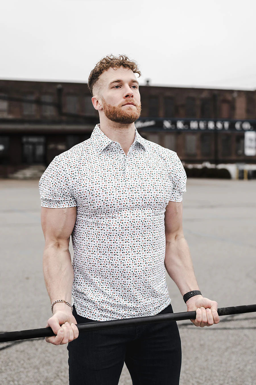 Men's Performance Polo Shirts Athletic Fit, Wrinkle-Free, Built for Comfort Barbell Apparel Men's Performance Polo Shirts Athletic Fit, Wrinkle-Free, Built for Comfort Barbell Apparel