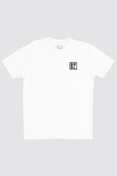 Boundaries Tee - White - photo from front #color_white
