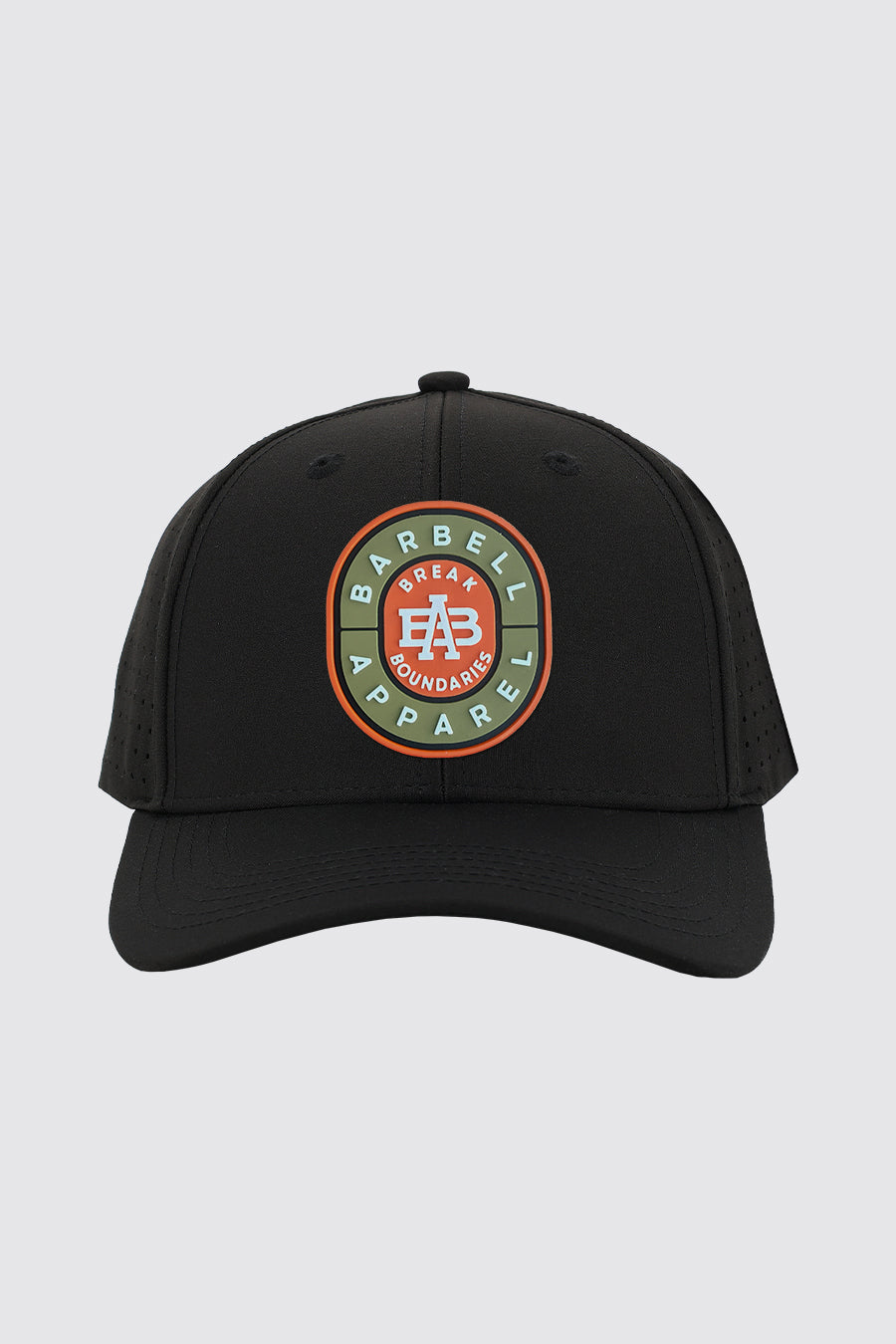 Bullseye Mesh Snapback Hat - Black - photo from front #color_black-bullseye