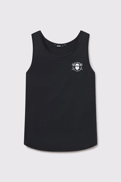 Be Hard Ultralight Phantom Tank - Black - photo from front flat lay #color_black